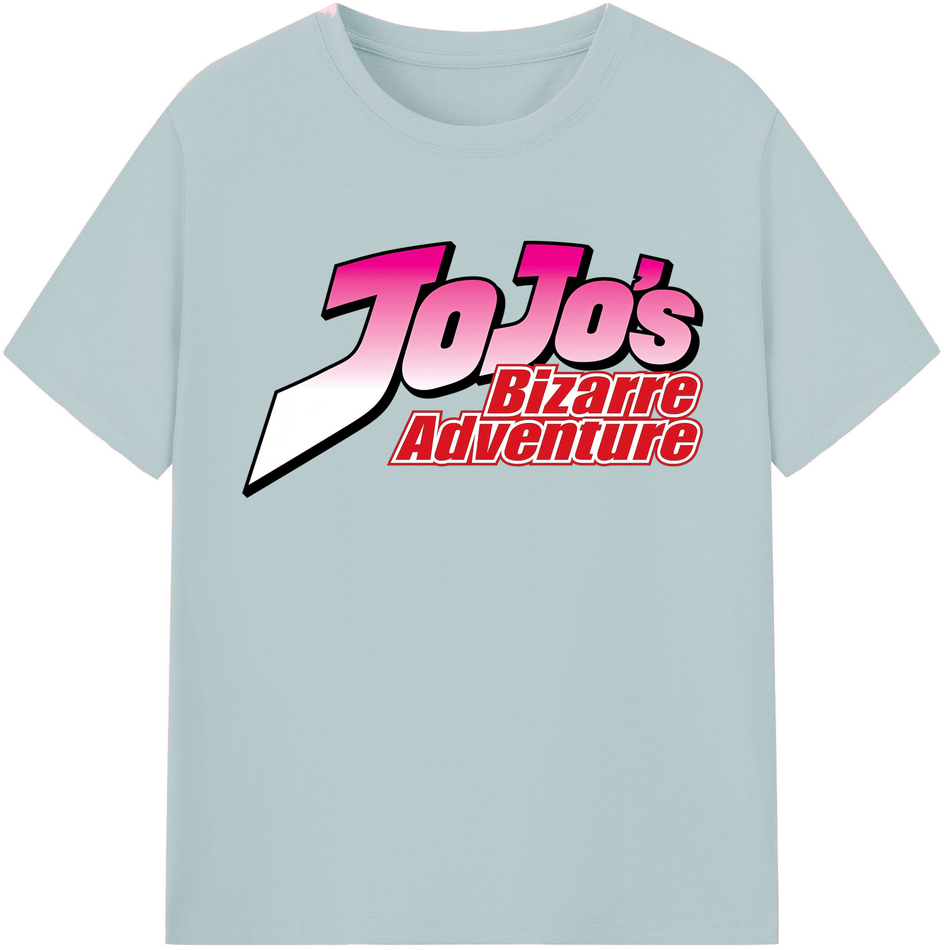 （画像用） ジョジョの奇妙な冒険 JoJo's Bizarre Adventure 綿100％半袖Tシャツ（フロントプリント）